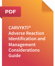 CARVYKTI® Adverse Reaction Identification and Management Considerations Guide, PDF thumbnail